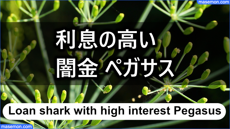 利息の高い「闇金 ペガサス」の利用を回避したい方