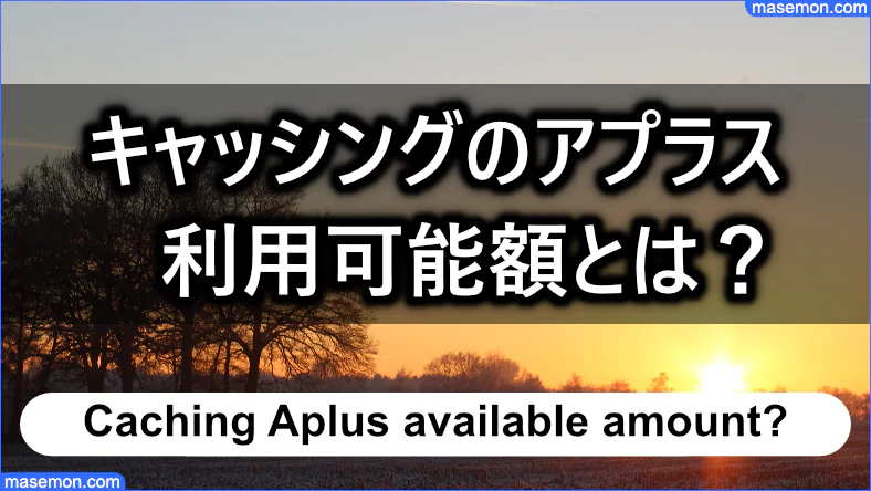 アプラスの利用可能額とは？